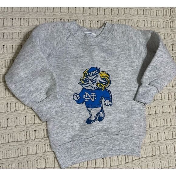 Vintage Toddler UNC North Carolina Sweatshirt Sz 2T - Picture 2 of 4